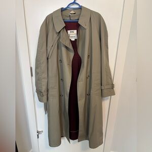 London Fog Beige Trench Coat